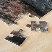 bakstenen muur legpuzzel (Zijkant)