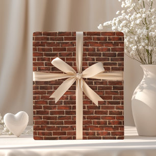 Bakstenenpatroon Cadeaupapier