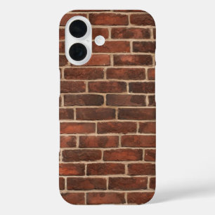 Bakstenenpatroon iPhone 16 Hoesje