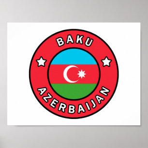 Baku-Azerbeidzjan Poster