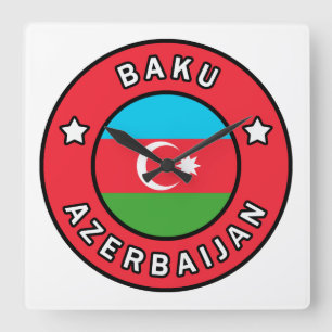 Baku-Azerbeidzjan Vierkante Klok