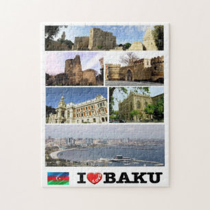 Baku - I Love - Legpuzzel