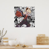 Bakugou Collage Poster (Keuken)