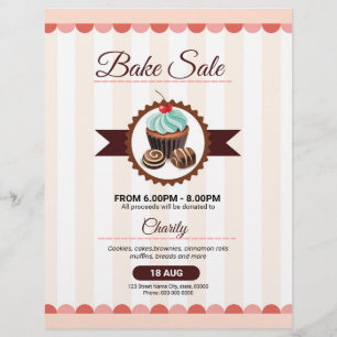 Bakverkoop Flyer