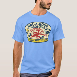 Bal-a-Roue Medford, MA Retro Rolschaatsen Vintage T-shirt