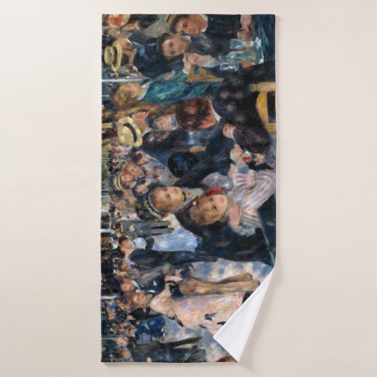 Bal au Moulin de la Galette, Auguste Renoir (Serviette de bain)