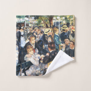 Bal bij de Moulin de la Galette-feest Renoir  Washandje
