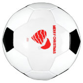 Bal de foot de Noël Père Noël (Tourné)
