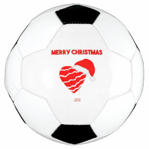 Bal de foot de Noël Père Noël
