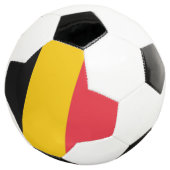 Bal de football patriotique avec drapeau de Belgiq (3/4)