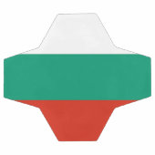 Bal de football patriotique avec drapeau de Bulgar (Plat)