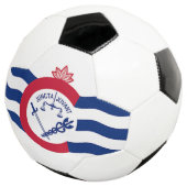 Bal de football patriotique avec drapeau de Cincin (3/4)