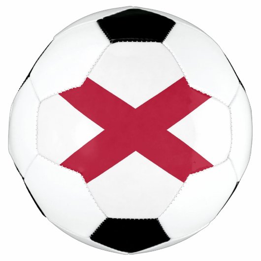 Bal de football patriotique avec drapeau de l'Alab (Devant)