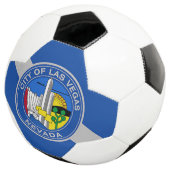 Bal de football patriotique avec drapeau de Las Ve (3/4)