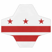 Bal de football patriotique avec drapeau de Washin (Plat)