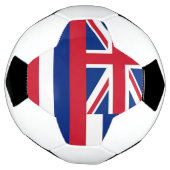 Bal de football patriotique avec drapeau d'Hawaï, (Tourné)