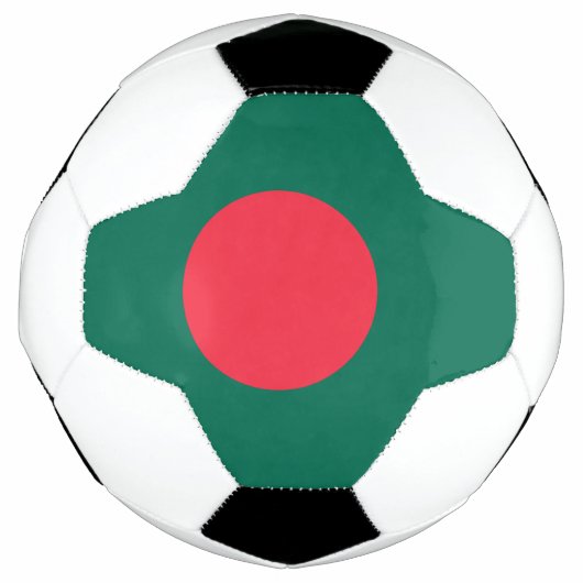 Bal de football patriotique avec drapeau du Bangla (Devant)