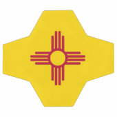 Bal de football patriotique avec drapeau du Nouvea (Plat)