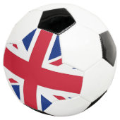 Bal de football patriotique avec drapeau du Royaum (3/4)