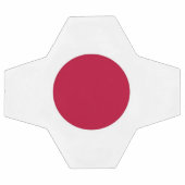 Bal de football patriotique avec drapeau japonais (Plat)
