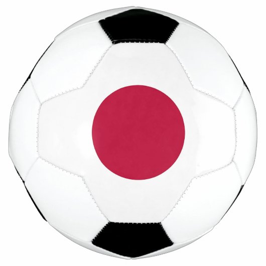 Bal de football patriotique avec drapeau japonais (Devant)