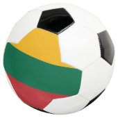 Bal de football patriotique avec drapeau lituanien (3/4)