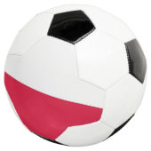 Bal de football patriotique avec drapeau polonais (3/4)