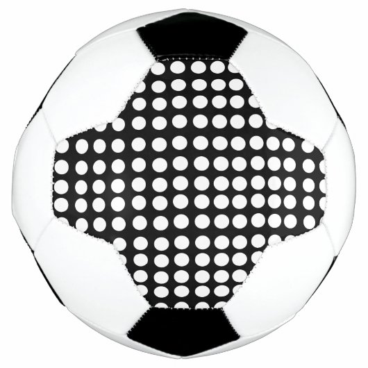 Bal de football Pois blanc (Devant)
