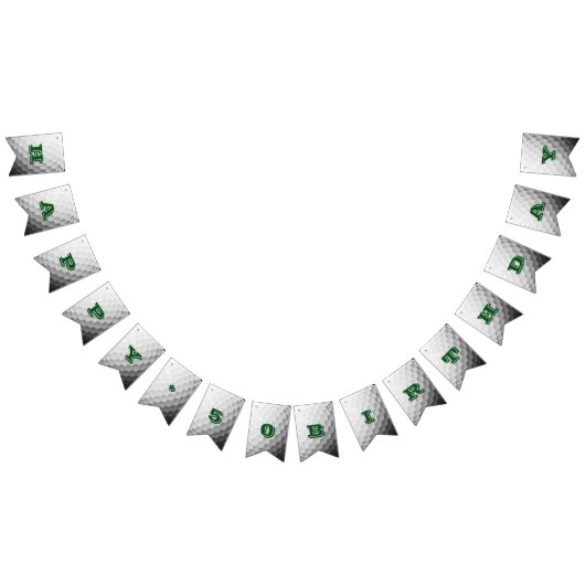 Bal de golf Look Bannière personnalisée (Tout)