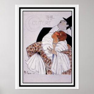 Bal De La Couture 12 x 16 Poster