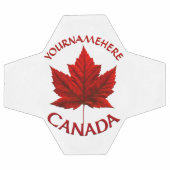 Bal de soccer canadien Personnalisé Jeux du Canada (Plat)