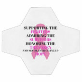 Bal de soccer de sensibilisation au cancer du sein (Plat)