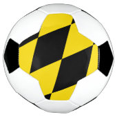 Bal de soccer patriotique avec drapeau de Munich (Tourné)