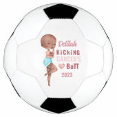 Bal de soccer personnalisé pour botter le pied du (Devant)