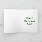 Bal De Tennis Avec Carte De Noël De Santa Hat (Intérieur)