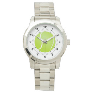 Bal de tennis féminin Surdimensionné Montre d'arge