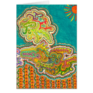 Bal en de cadeaukaart van de draak