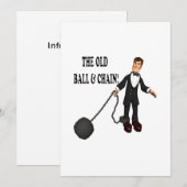 Bal En Ketting Kaart (Voorkant / Achterkant)