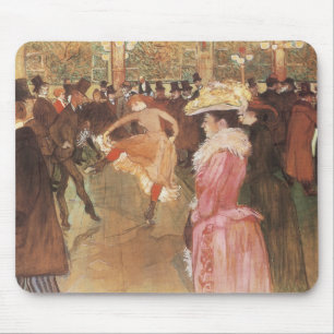 Bal in de Nachtclub door Toulouse Lautrec Muismat
