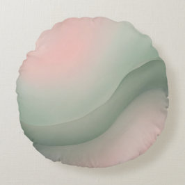 Bal in roze kunst rond kussen