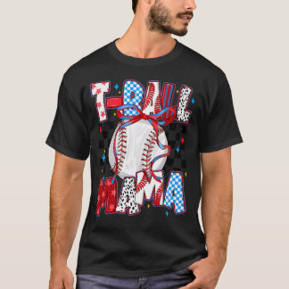 Bal Moeder Luipaard Grappig -Bal Moeder Moederdag T-shirt