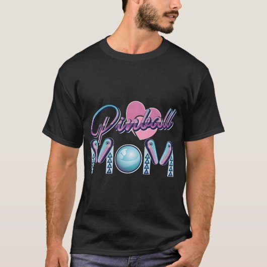 Bal Moeder Spel Flipg Machine T-shirt (Voorkant)