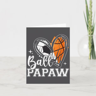Bal Papaja Voetbal Basketbal Hart Kaart
