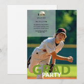 Bal Photo Graduation Party II Invitation (Devant / Derrière)