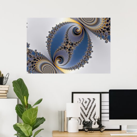 Bal - Poster fracturé (Bureau à domicile)