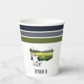 Bal Sport Game Verjaardagsfeest Kinder Papieren Bekers (Voorkant)