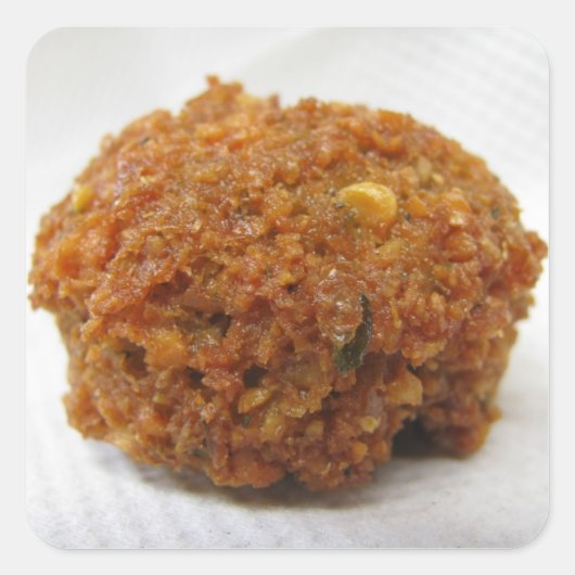 Bal van Falafel Stickers (Voorkant)