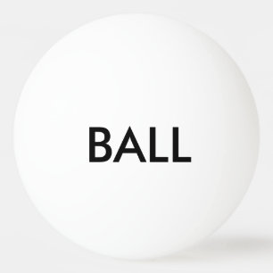 BAL - verklaar het Duidelijke - plus de Lezing van Pingpongballen