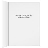 Balade dans le parc Carte de voeux (Intérieur (Droit))