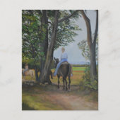 Balade le long de l'Art original carte postale (Devant)